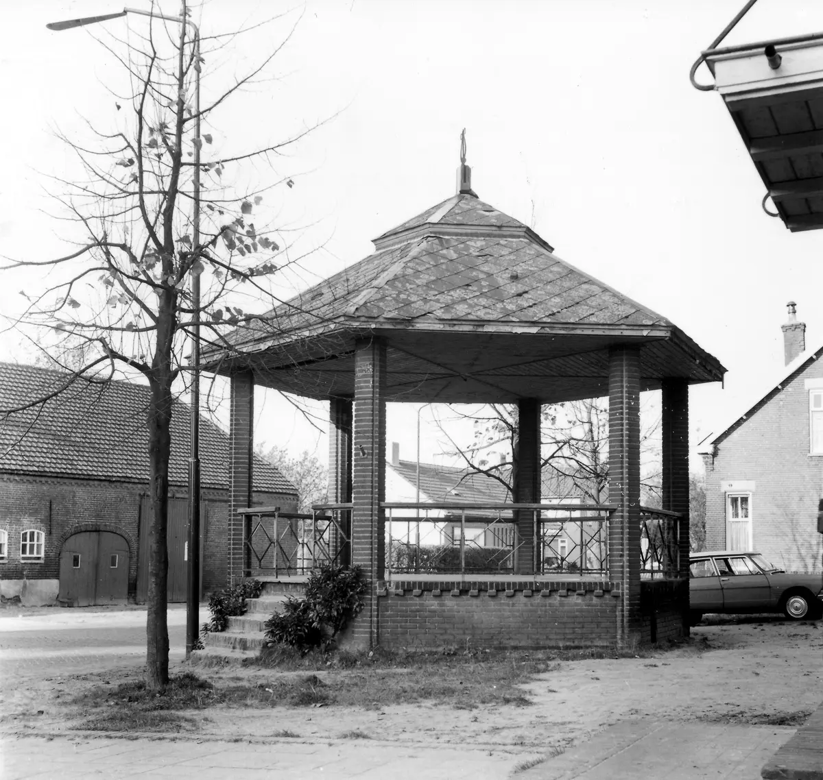 Historische zwart-witfoto van het dorp Lierop (3 van 6)