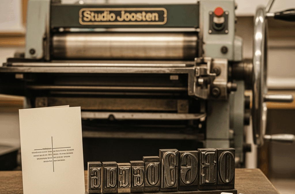 Drukwerk met karakter – al meer dan 50 jaar vakmanschap bij Studio Joosten