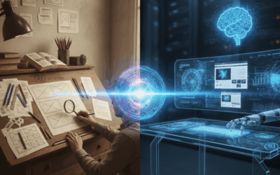 De evolutie van webdesign: van handwerk naar AI-ondersteunde creatie